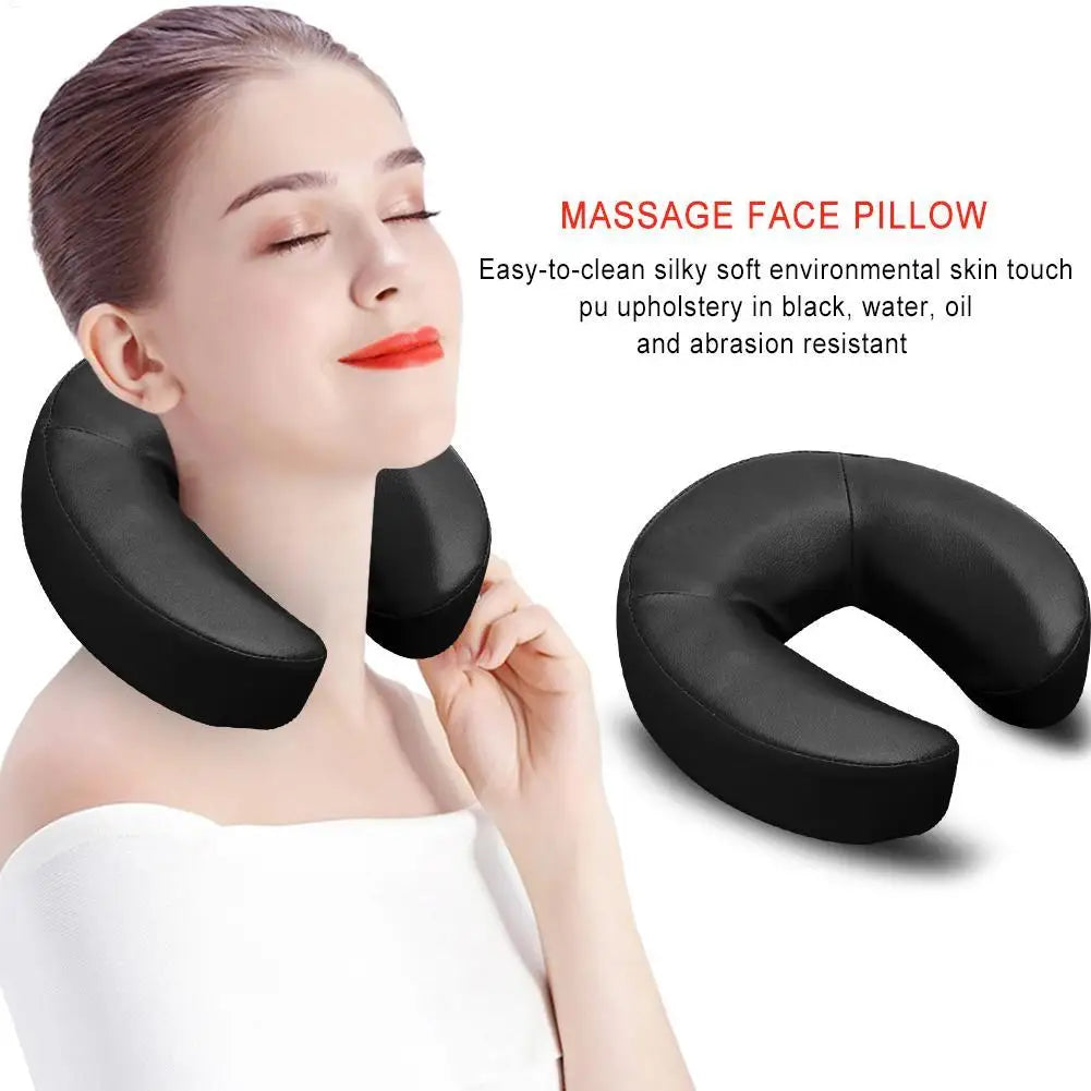 Memory Foam Travel Neck Pillow — Ergonomic Support for Flights & Road Trips