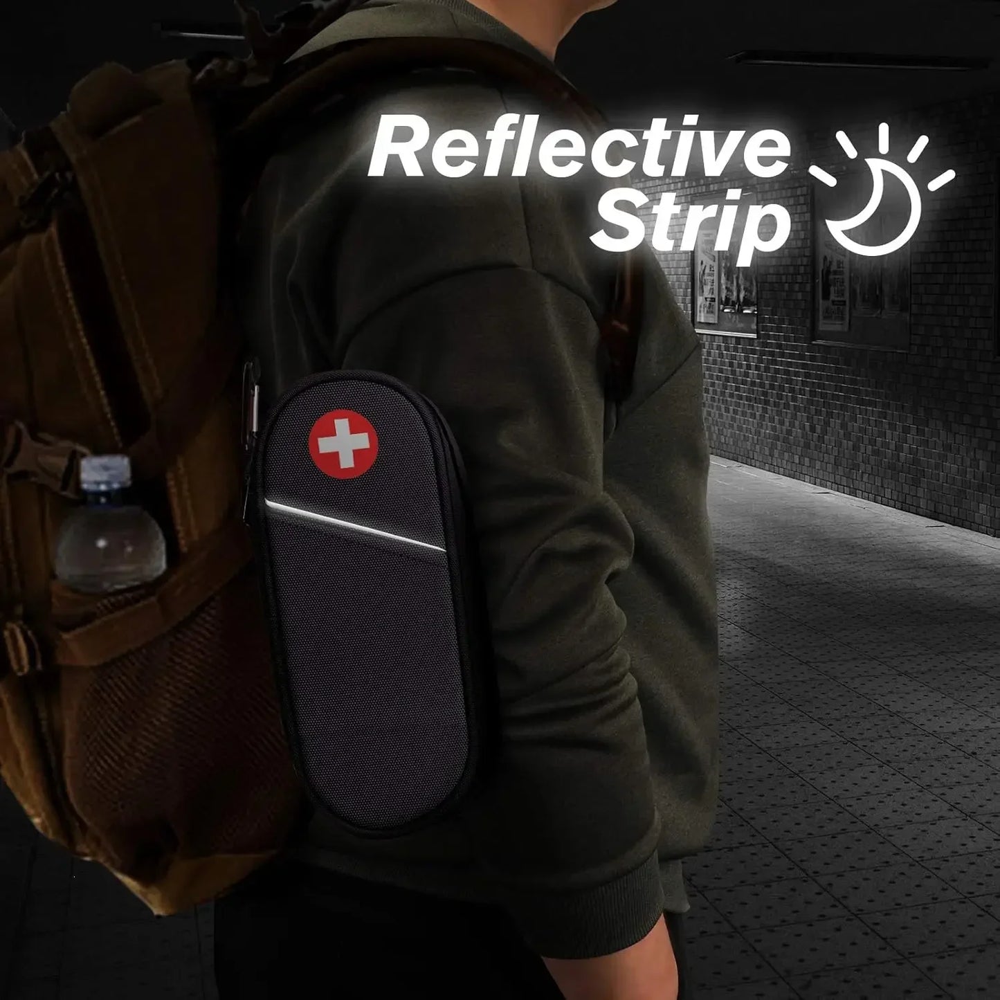 Organizador de Medicamentos para Viaje — Compacto y Resistente al Agua