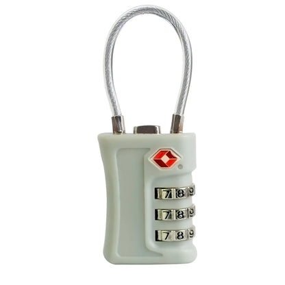 TSA-Approved Travel Lock — 3-Digit Combination, Zinc Alloy Anti-Theft