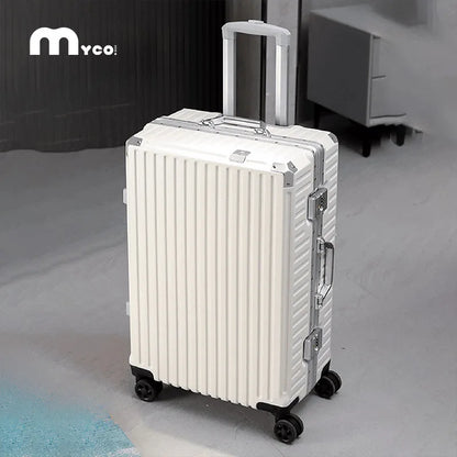 Maleta de Viaje con Marco de Aluminio — Resistente y con Puerto USB