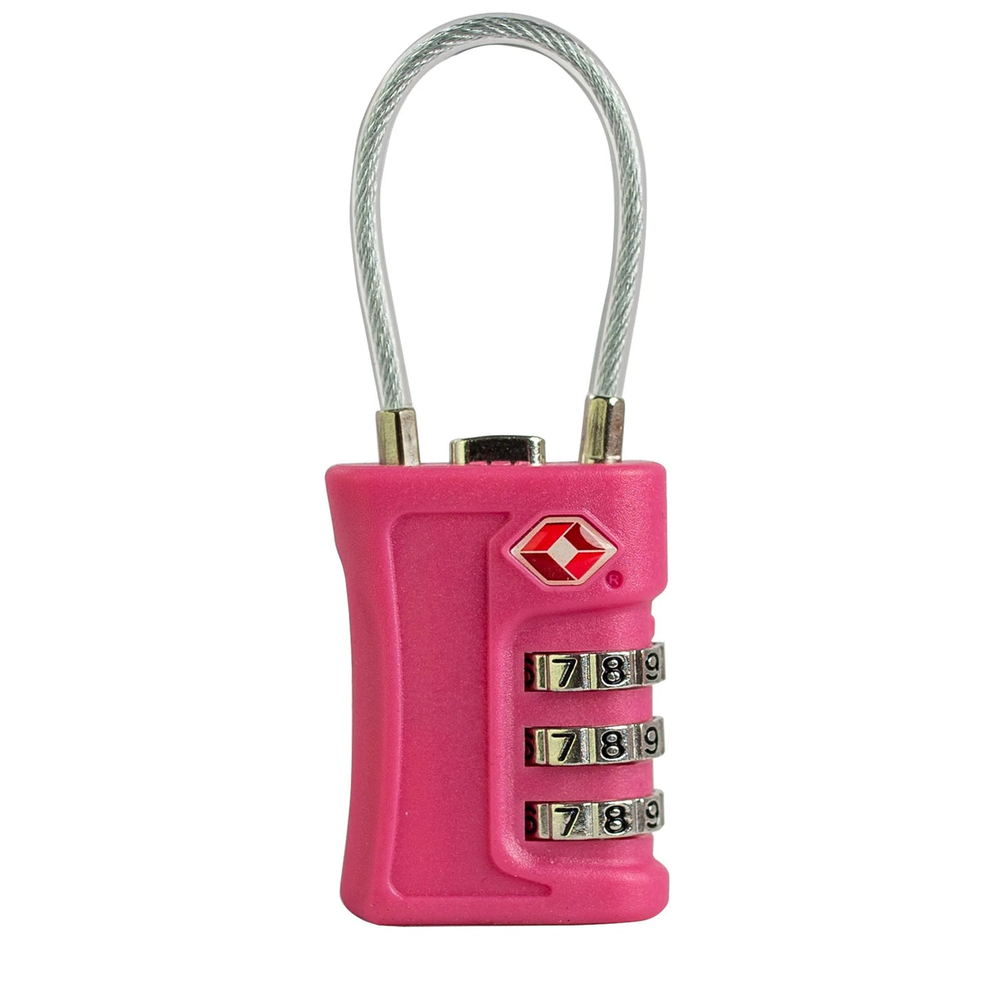 TSA-Approved Travel Lock — 3-Digit Combination, Zinc Alloy Anti-Theft